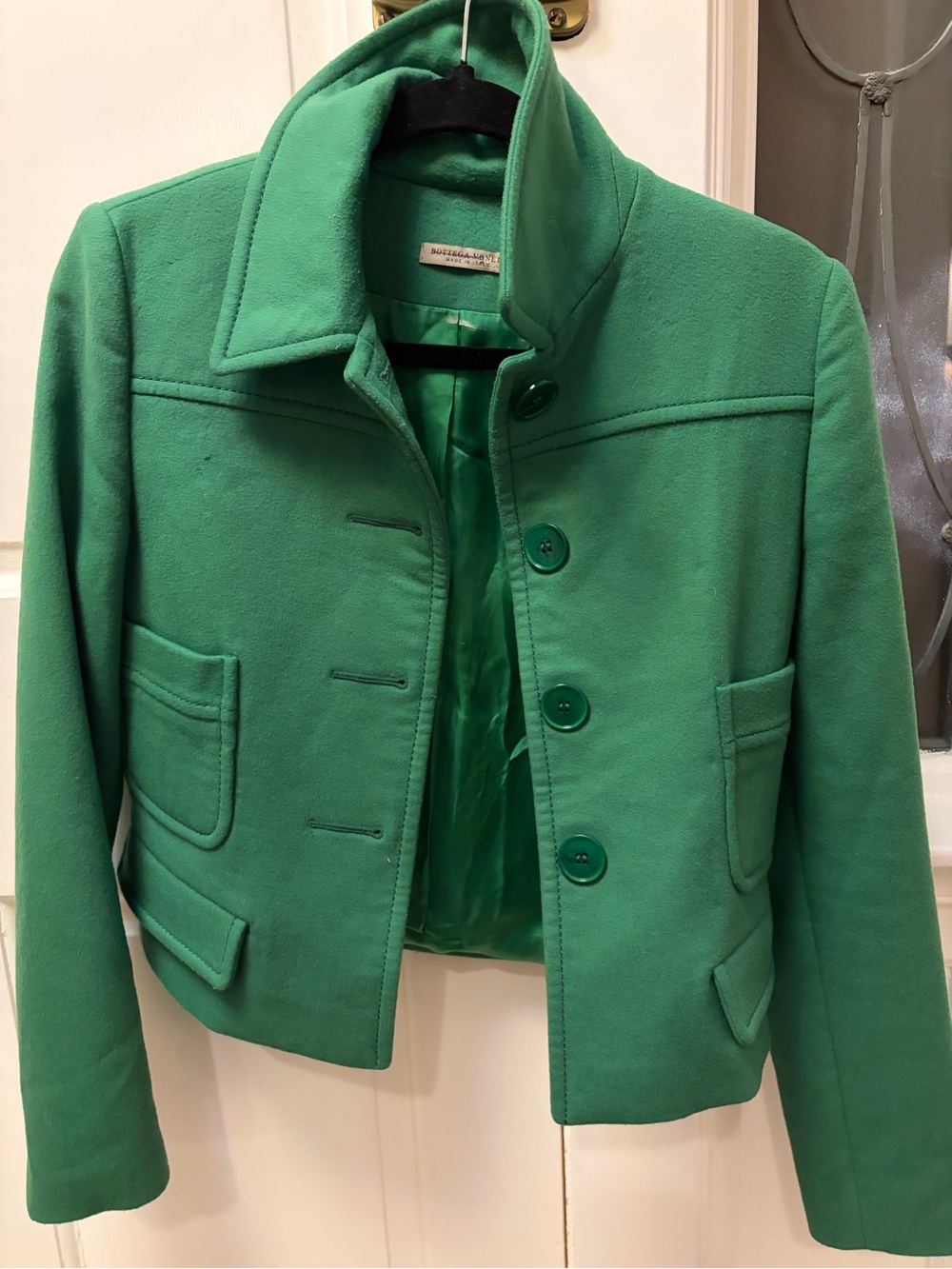 Bottega Veneta Green Jacket